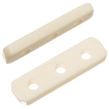Spacer Bar 3-Hole Bone Ivory 10/pk
