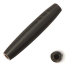 Hairpipe Horn Beads 1.5" Black 100/pk
