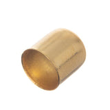 End Caps 8mm Gold 10/pk