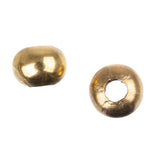 Metal Rondelle Spacers 4mm Brass 50/pk