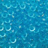 Rondelle Plastic Beads 5mm Light Aqua 1000/pk