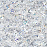 *Czech Superduo Beads Crystal AB 22g