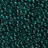 11/0 Czech Seed Beads #34932 Transparent Teal 23g