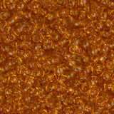 11/0 Czech Seed Beads #34933 Transparent Topaz 23g