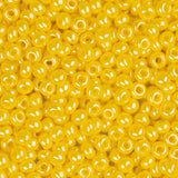 11/0 Czech Seed Beads #35044 Opaque Luster Golden 23g