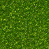 11/0 Czech Seed Beads #01029 Transparent Light Green 23g