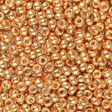 8/0 Perles Miyuki Rocailles #4202 Duracoat Galvanisé Or 22g