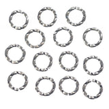 6mm Nickel Twisted Jump Rings 100/pk