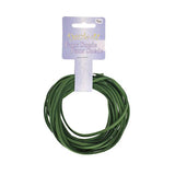 Faux Suede 3mm Lace 5m Emerald