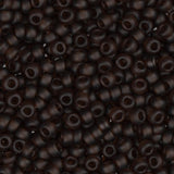 11/0 Miyuki Seed Beads #0135F Root Beer Matte 22g