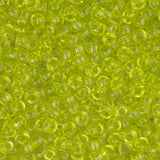 11/0 Miyuki Seed Beads #0143 Transparent Chartreuse 22g