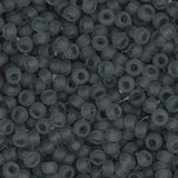 11/0 Miyuki Seed Beads #0152F Grey Matte 22g