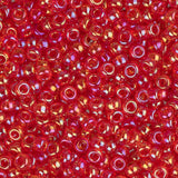 11/0 Miyuki Seed Beads #0254 Light Siam AB 22g