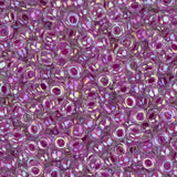 11/0 Miyuki Seed Beads #0264 Magenta AB 22g