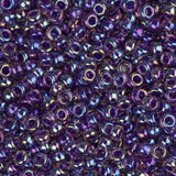 11/0 Miyuki Seed Beads #0356 Amethyst Purple Lined AB 22g