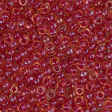 11/0 Miyuki Seed Beads #0363 Light Cranberry AB Lined 22g