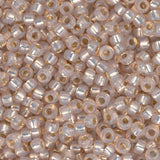 11/0 Miyuki Seed Beads #0579 Blush Silver Lined Alabaster 22g