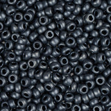11/0 Miyuki Seed Beads #2011 Gunmetal Matte Metallic 22g