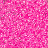 11/0 Delica Bead #2036 Light Pink Luminous Neon 50g Bag