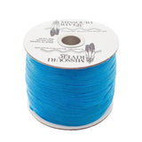 Flat Blue Shawl Fringe 244yd Spool