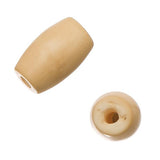 Hairpipe Bone Beads 0.5" Tea Dyed 10/pk