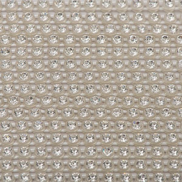 Plastic 2.4mm Clear Rhinestone Banding by the Yard