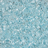 11/0 Perle Delica #0239 Cristal Clair Aqua Ceylan Doublé 5.2g