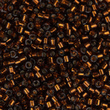 11/0 Delica Bead #0612 Silver Lined Dark Topaz 5.2g