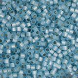 11/0 Delica Bead #0628 Silver Lined Aqua Alabaster Opal 5.2g