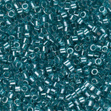 11/0 Delica Bead #1228 Teal Caribbean Transparent Luster 5.2g