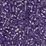 11/0 Delica Bead #1343 Silver Lined Lilac 5.2g