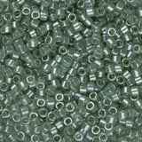 11/0 Delica Bead #1484 Light Green Moss Transparent Luster 5.2g