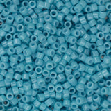 11/0 Delica Bead #2128 Duracoat Opaque Aqua 5.2g