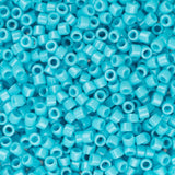 11/0 Delica Bead #2130 Duracoat Opaque Turquoise Blue 5.2g