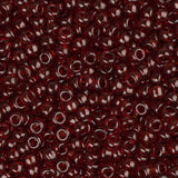 11/0 Miyuki Seed Beads #0304 Garnet Gold Luster 22g