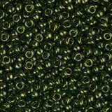 11/0 Miyuki Seed Beads #0306 Olive Gold Luster 22g