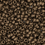 11/0 Miyuki Seed Beads #2006 Matte Metallic Dark Bronze 22g