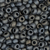 8/0 Miyuki Seed Beads #2002 Metallic Silver Grey Matte 22g