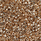 11/0 Delica Bead #0433 Champagne Galvanized 5.2g