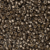 11/0 Delica Bead #1852 Duracoat Galvanized Pewter 5.2g