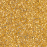 11/0 Miyuki Seed Beads #0132L Transparent Light Topaz 22g