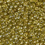 11/0 Miyuki Seed Beads #1889 Golden Olive Luster 22g