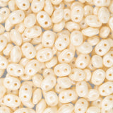 *Czech Superduo Beads Orange Luster 22g