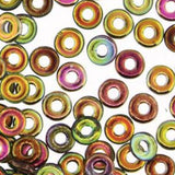 *Czech O Beads Magic Green 8.1g