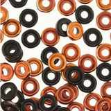 *Czech O Beads Jet Sunset 8.1g