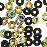 *Czech O Beads Jet Vitrail 8.1g