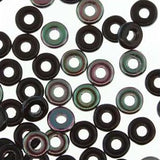 *Czech O Beads Jet Apricot Medium 8.1g