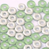 *Czech O Beads Peridot Labrador Matte 8.1g