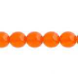 Czech Round Druk Beads 3mm Transparent Hyacinth 62/strand