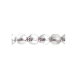 Czech Round Druk Beads 4mm Transparent Crystal Light Vitrail 45/strand